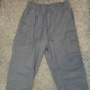 SONOMA cargo sweat pants in grey, size large
